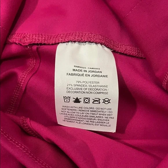 Nike Dri-FIT Hot Pink Leggings Size XS - Picture 3 of 8